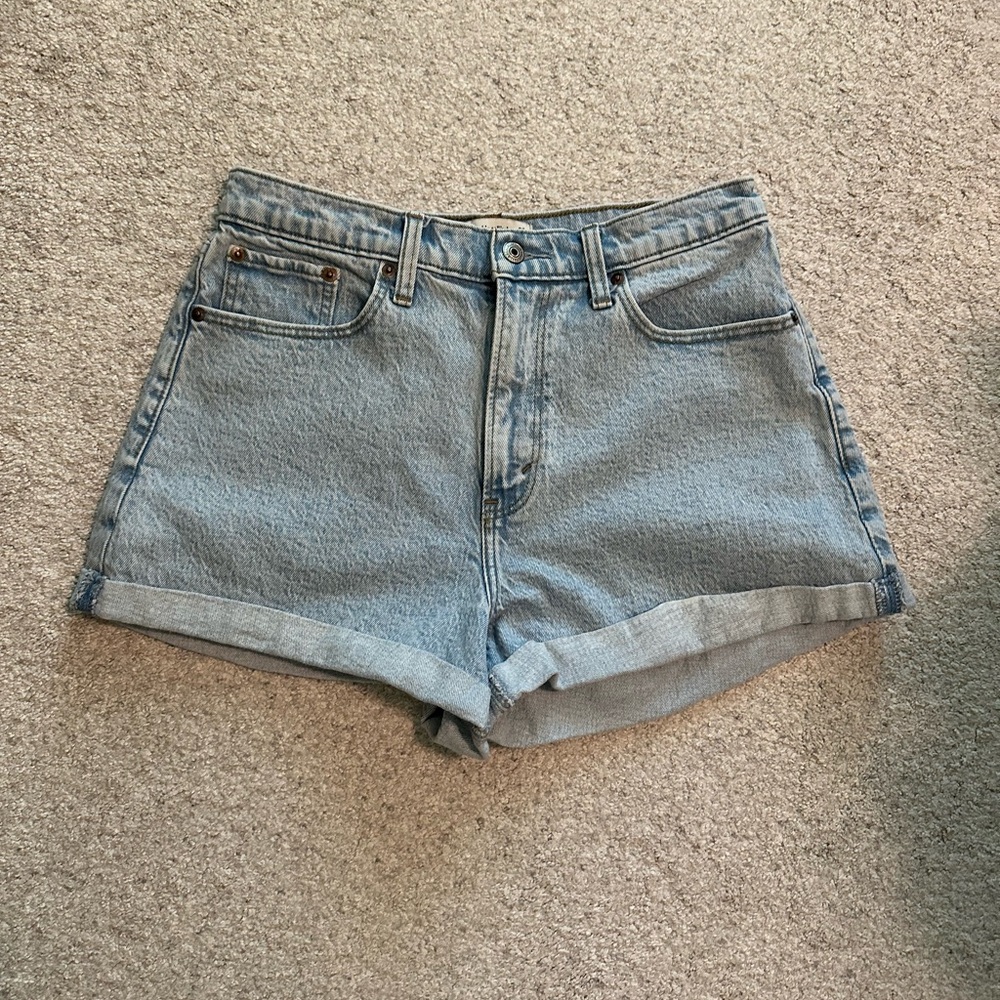 Abercombie & Fitch Mom High Rise Shorts